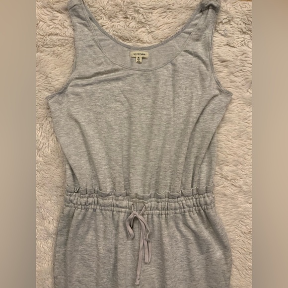 Max Studio Light Gray Sleeveless Jumpsuit - Picture 6 of 12